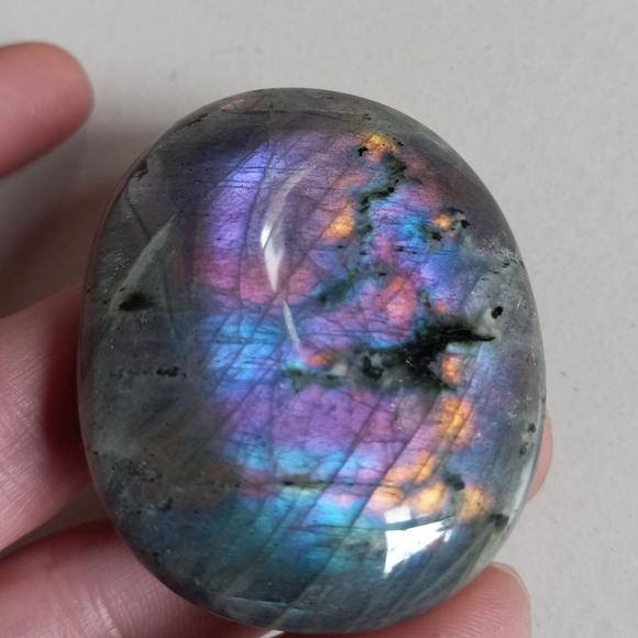 Magical Sunset Flash Labradorite Palmstone!!!!! - Picture 12 of 12